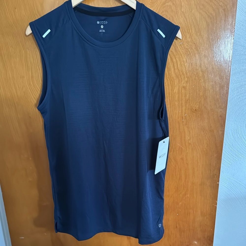 Navy Top Mens Medium Mesh Equip